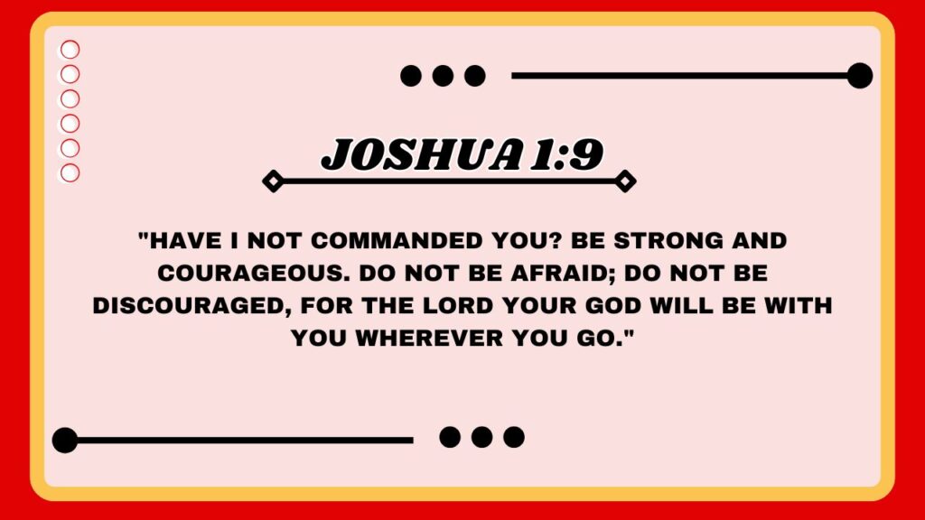 Joshua 1:9