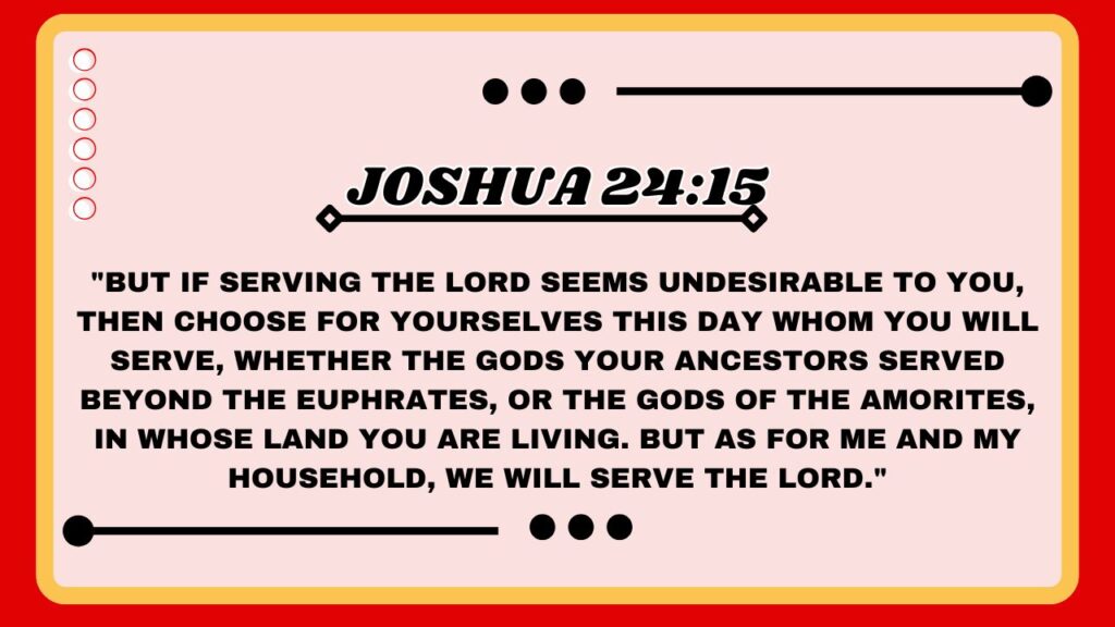 Joshua 24:15