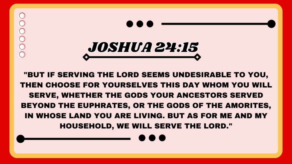 Joshua 24:15