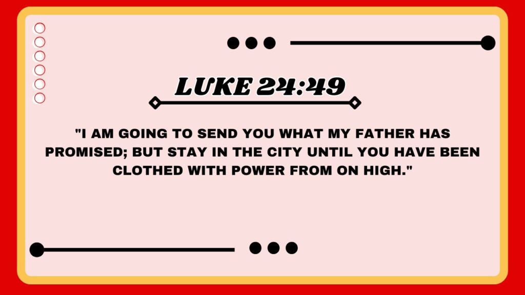 Luke 24:49