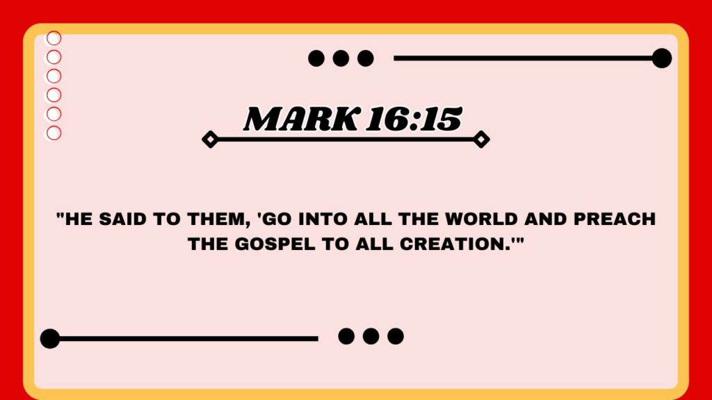 Mark 16:15
