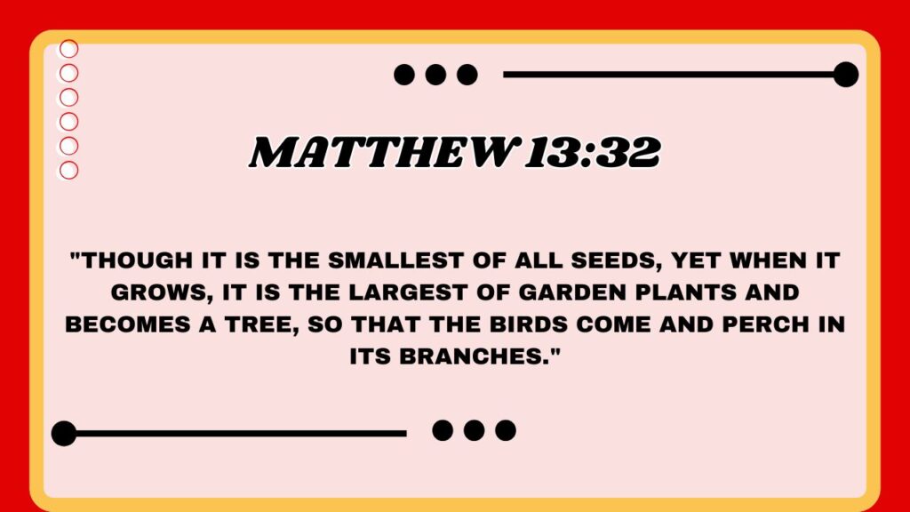  Matthew 13:32