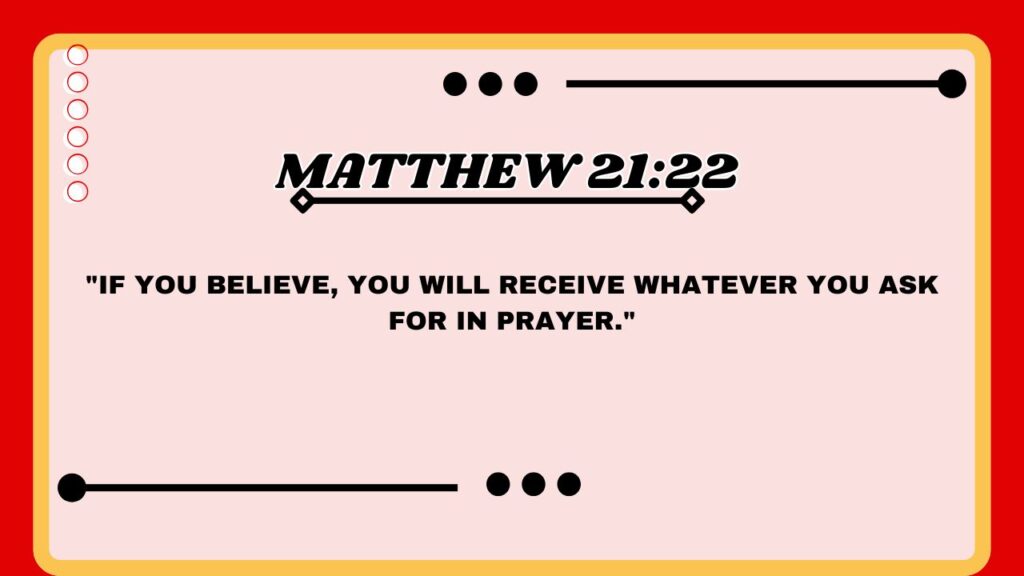Matthew 21:22