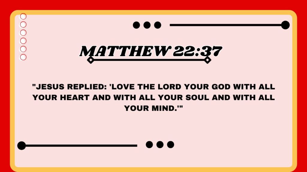 Matthew 22:37