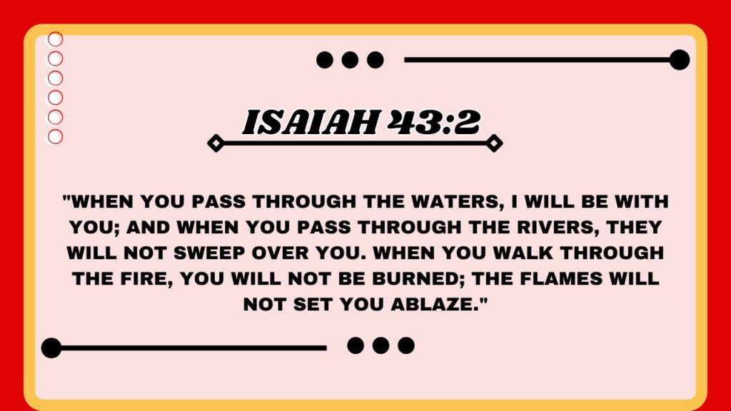 Isaiah 43:2