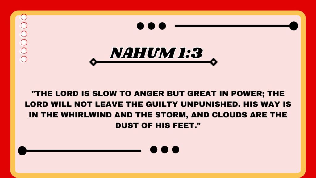 Nahum 1:3