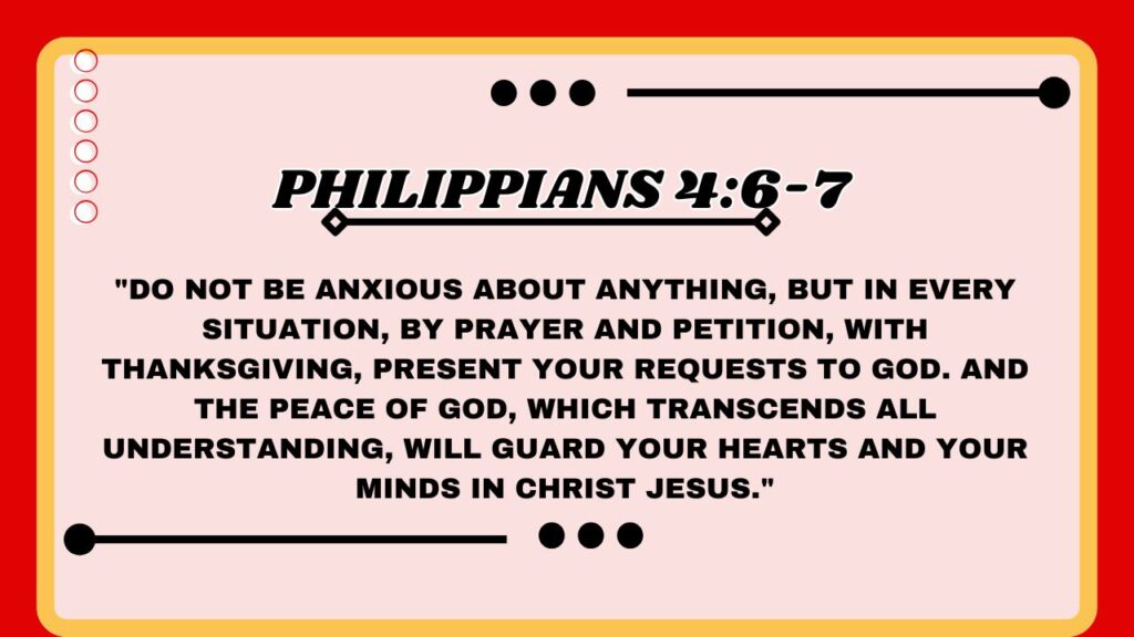 Philippians 4:6-7