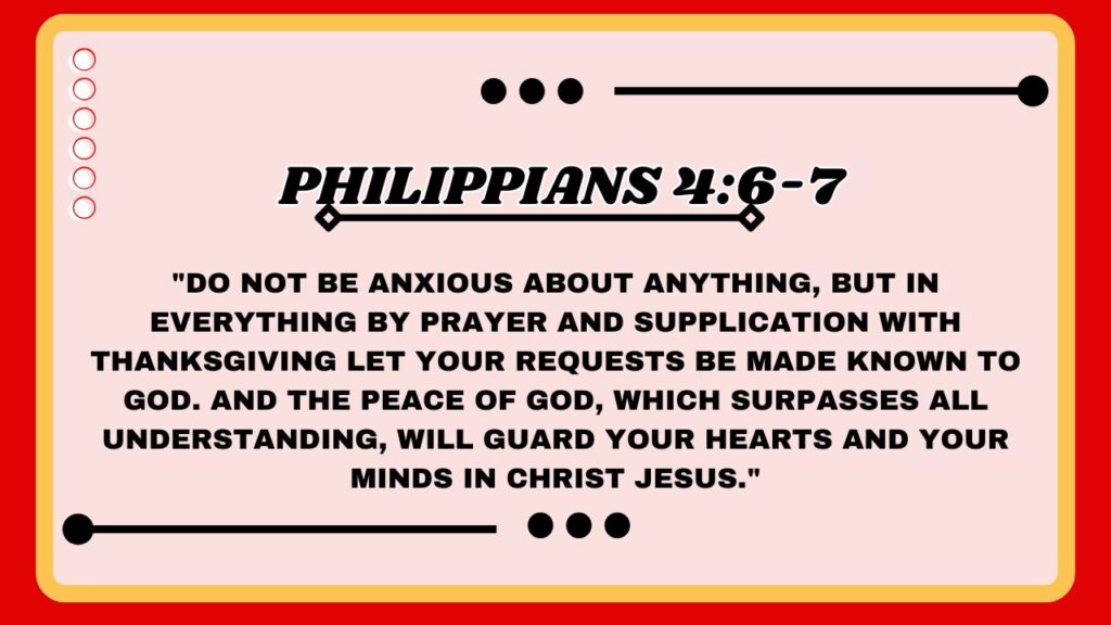 Philippians 4:6-7