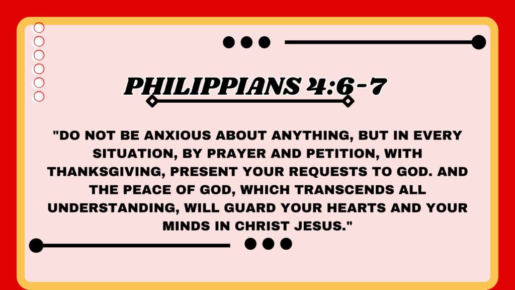 Philippians 4:6-7