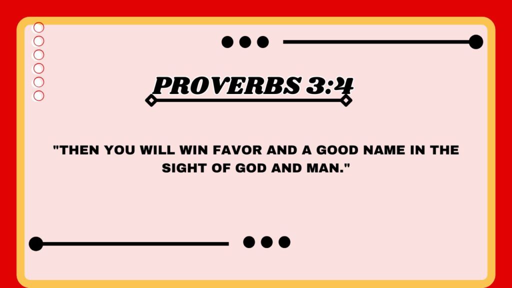Proverbs 3:4