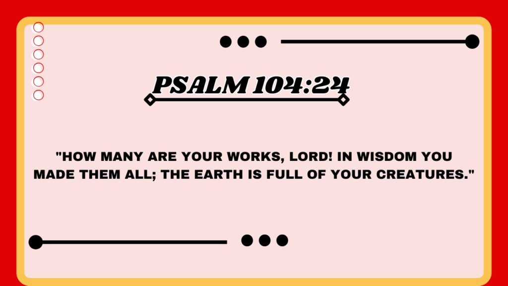 Psalm 104:24