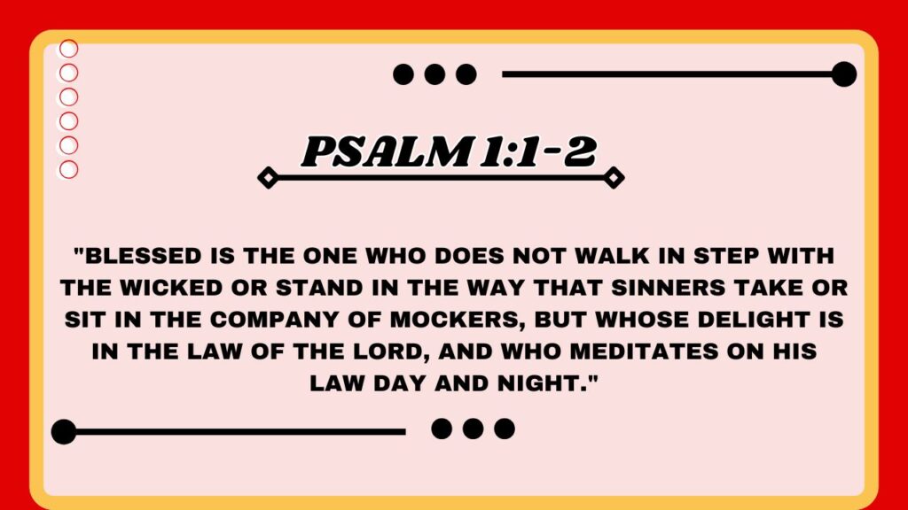 Psalm 1:1-2