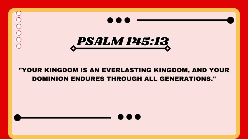Psalm 145:13