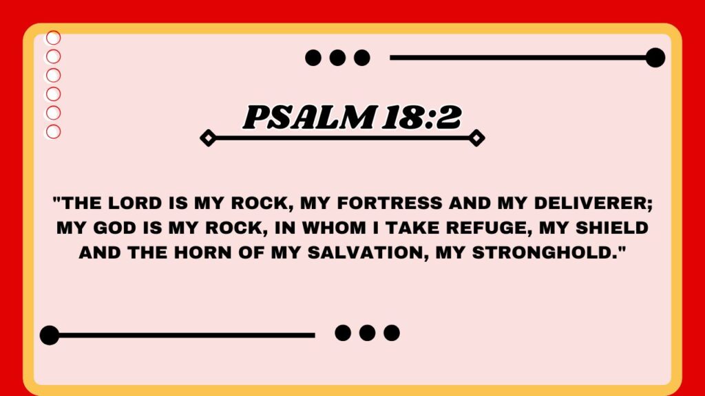  Psalm 18:2