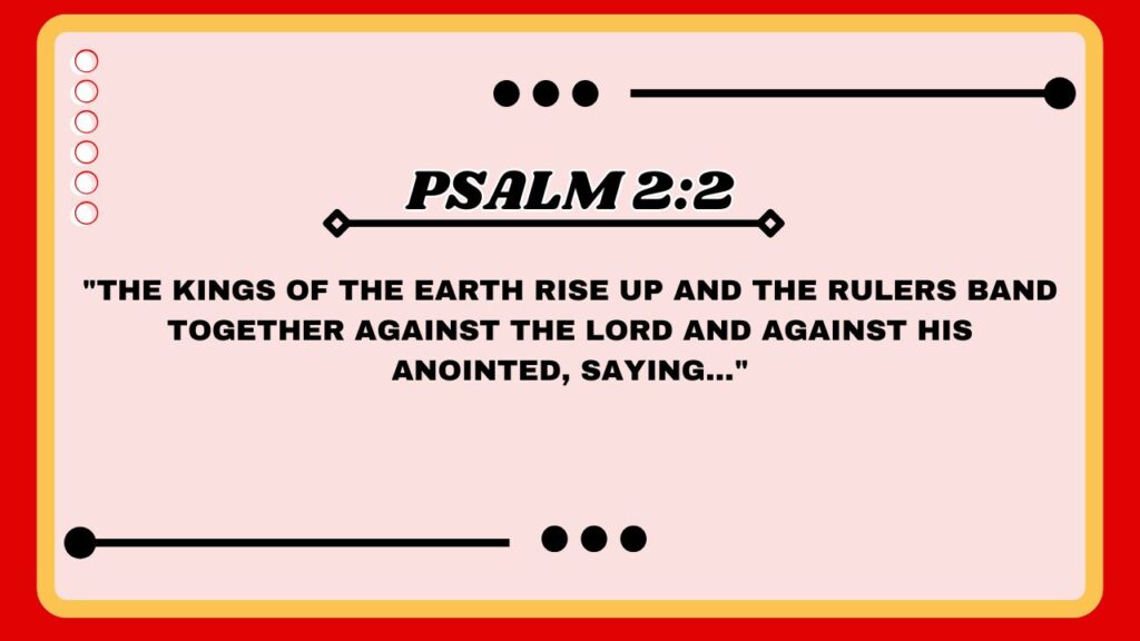 Psalm 2:2
