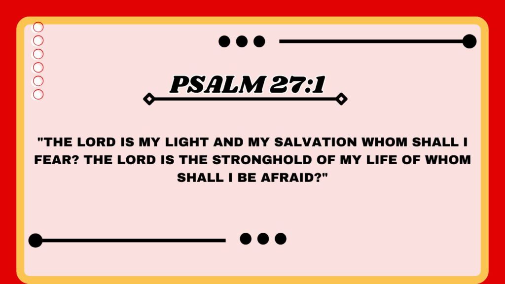 Psalm 27:1