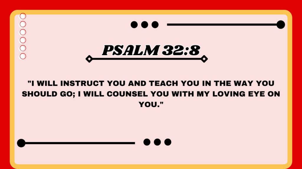 Psalm 32:8