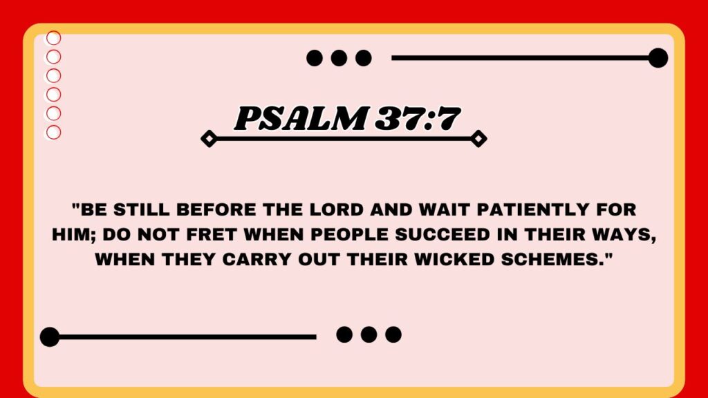 Psalm 37:7