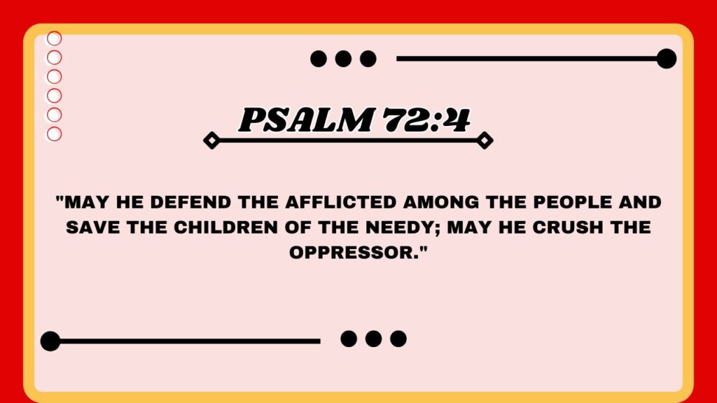 Psalm 72:4
