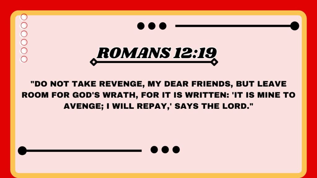 Romans 12:19