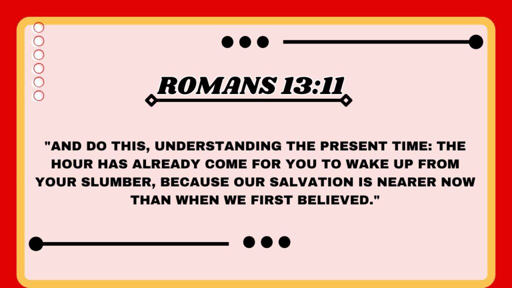 Romans 13:11
