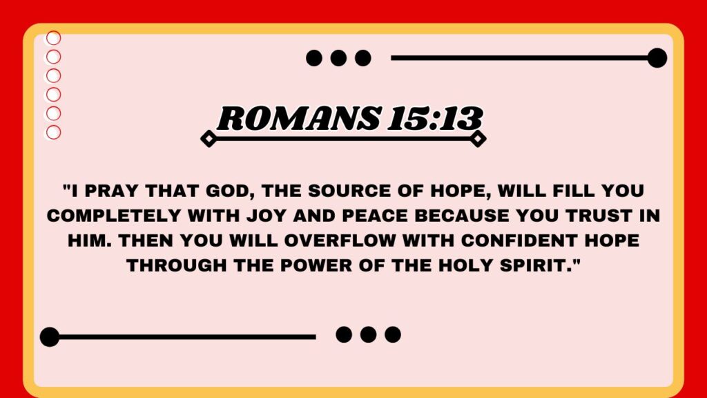 Romans 15:13