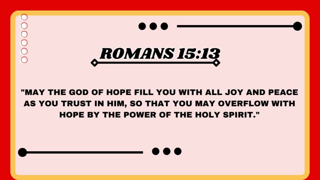 Romans 15:13