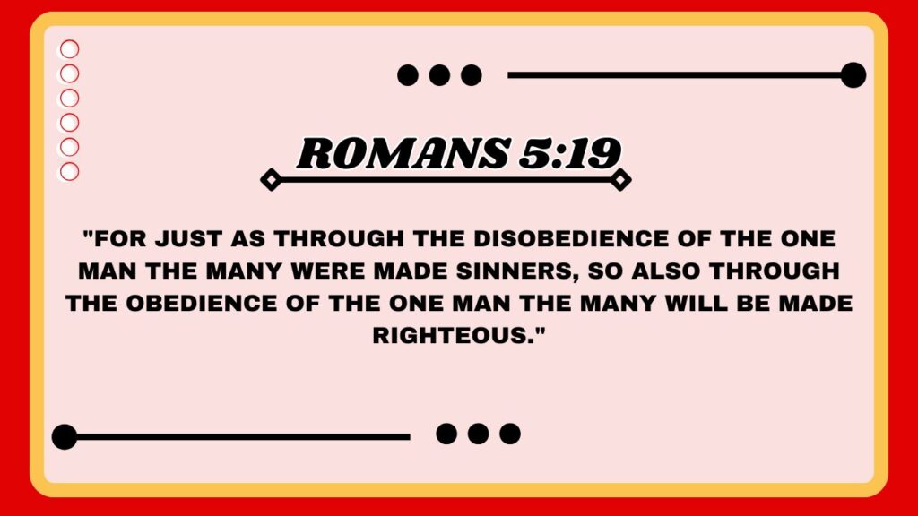 Romans 5:19