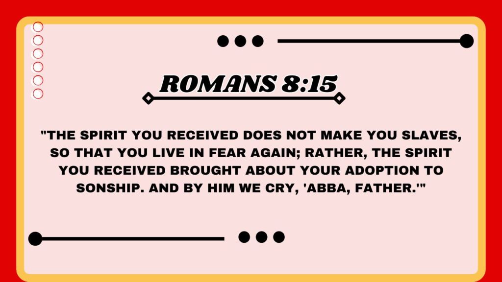 Romans 8:15