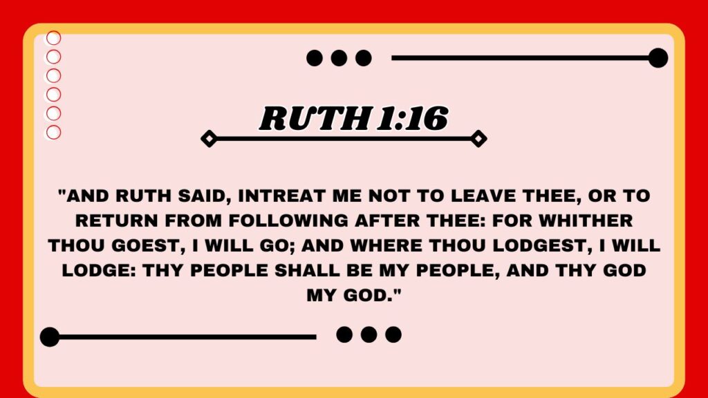  Ruth 1:16