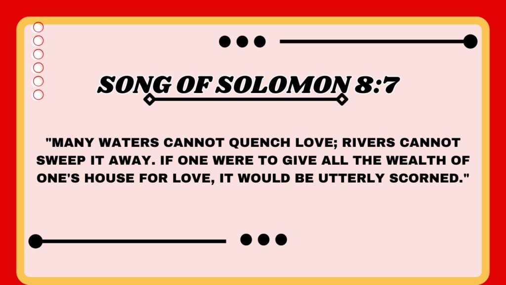 Song of Solomon 8:7 