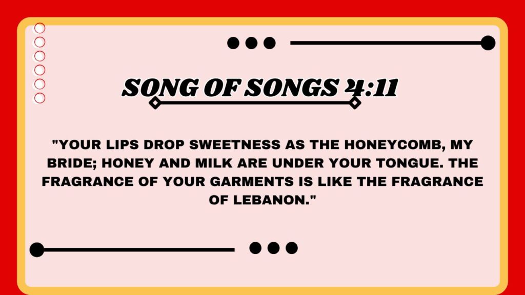Song of Songs 4:11