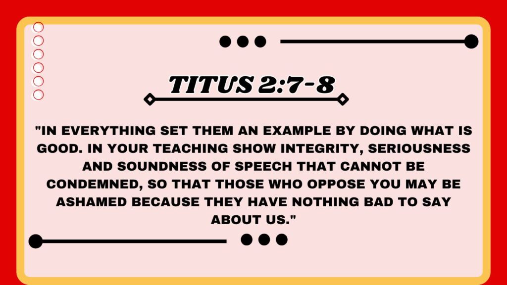 Titus 2:7-8