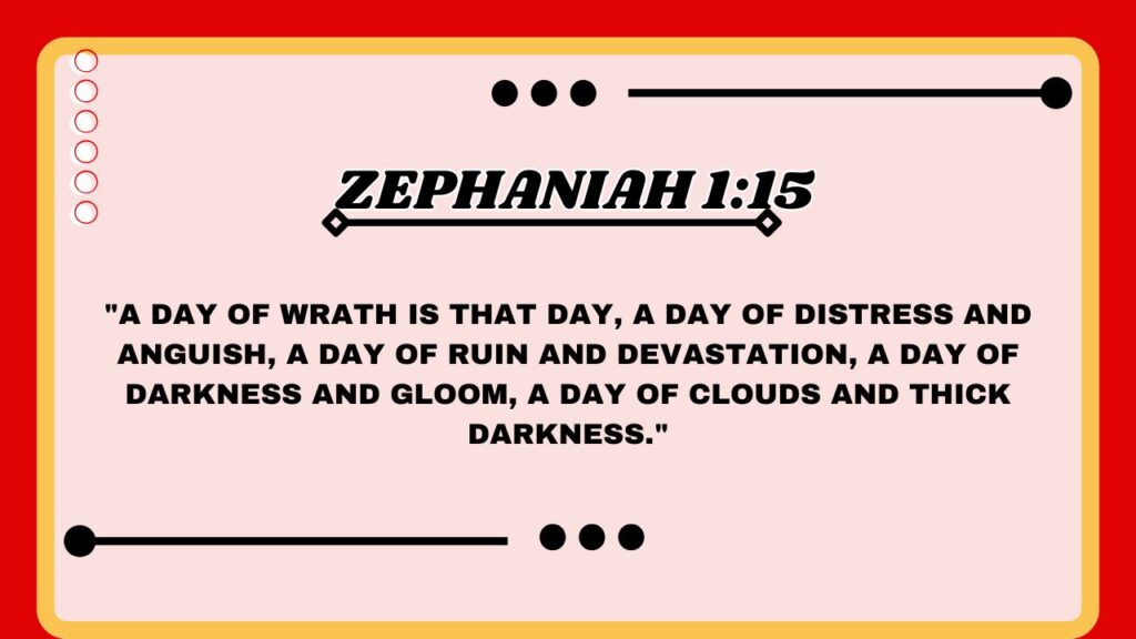 Zephaniah 1:15