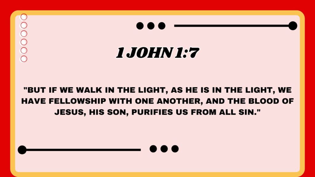  1 John 1:7