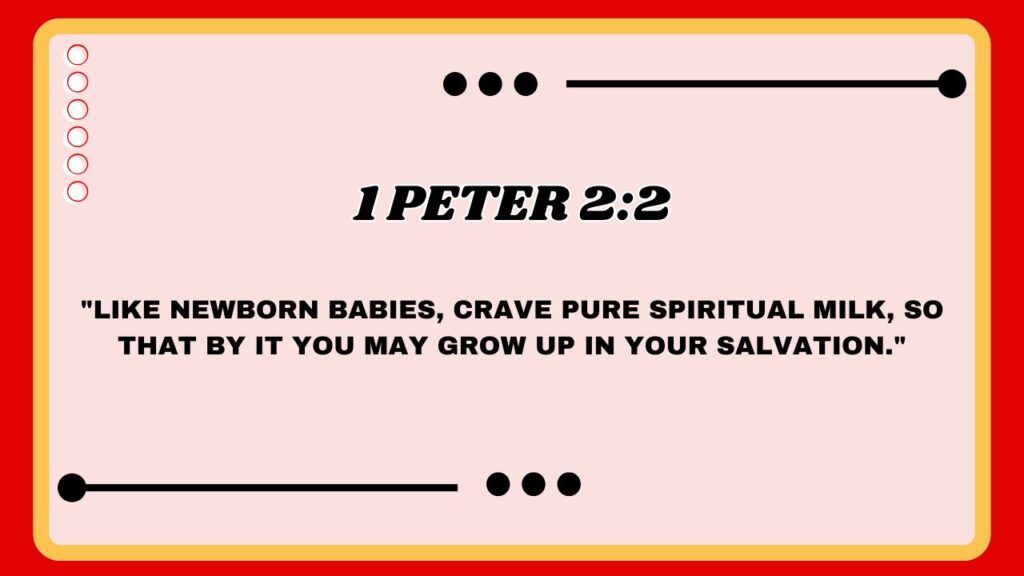 1 Peter 2:2