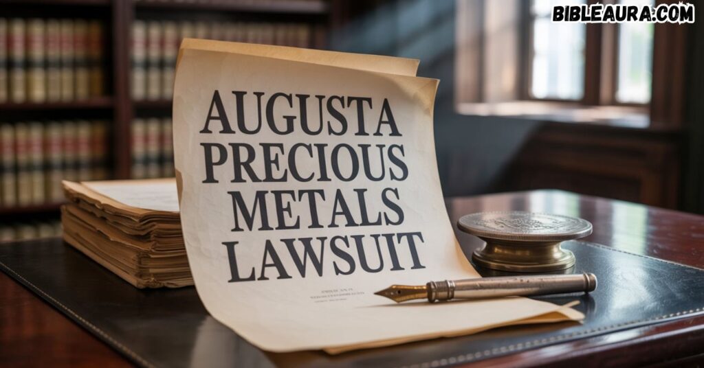 Augusta Precious Metals Lawsuit