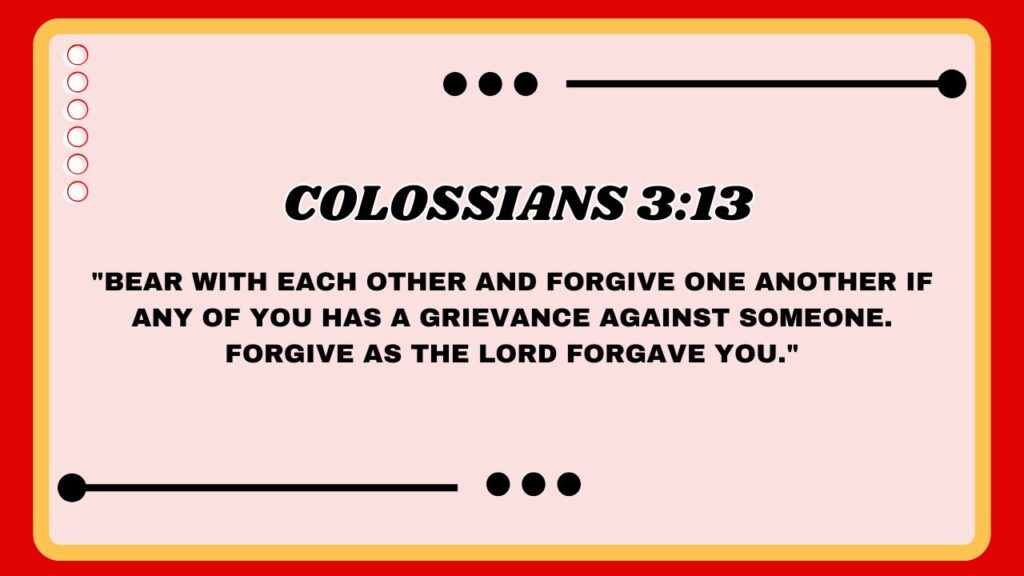 Colossians 3:13