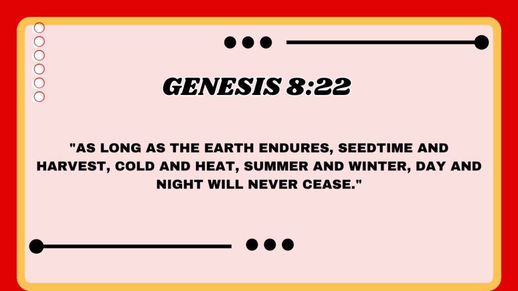 Genesis 8:22