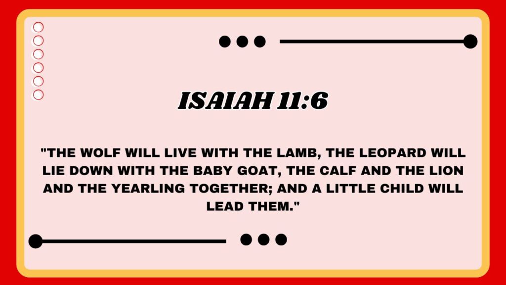 Isaiah 11:6
