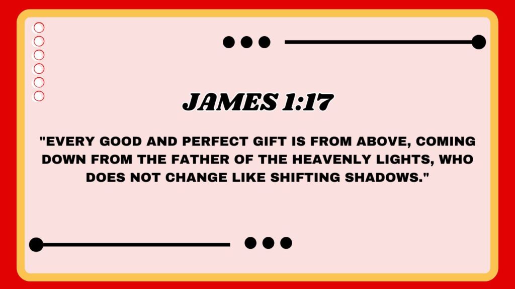 James 1:17