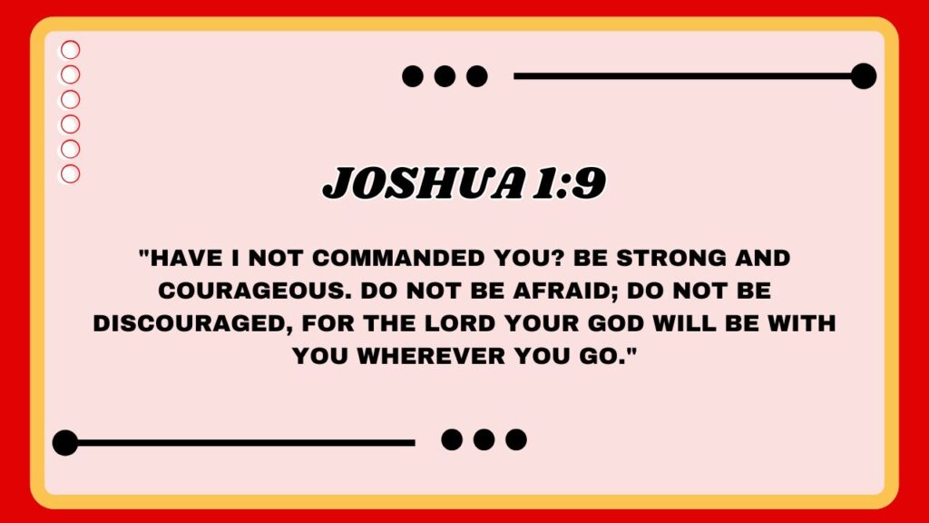 Joshua 1:9