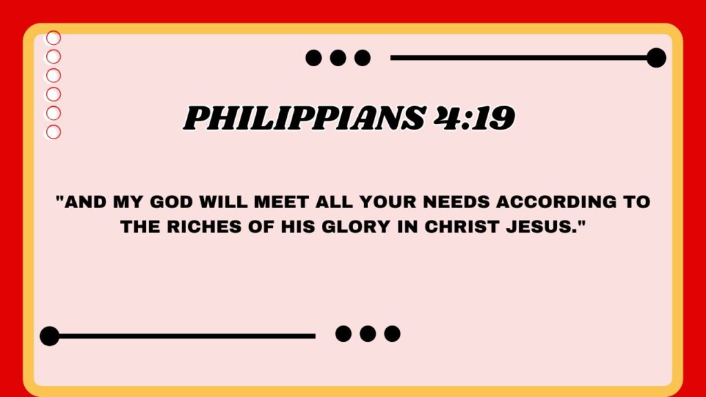 Philippians 4:19