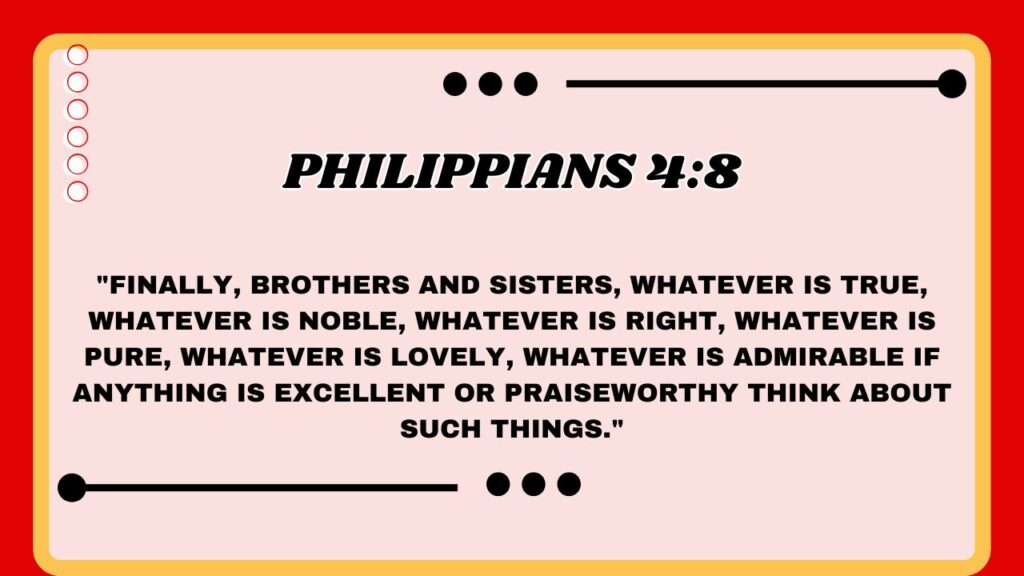 Philippians 4:8
