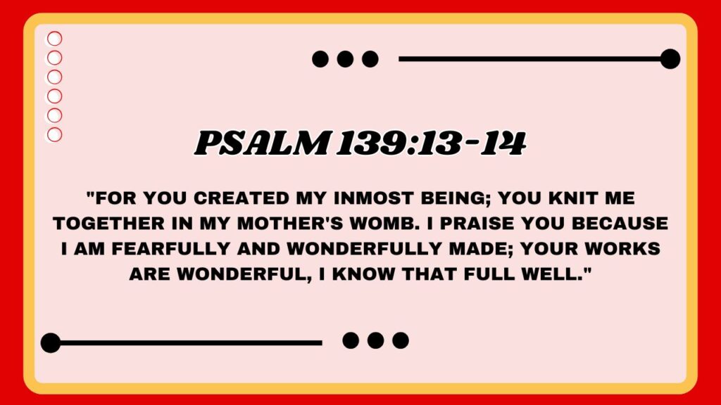 Psalm 139:13-14