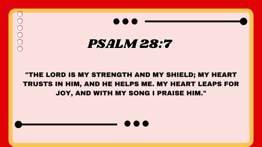 Psalm 28:7