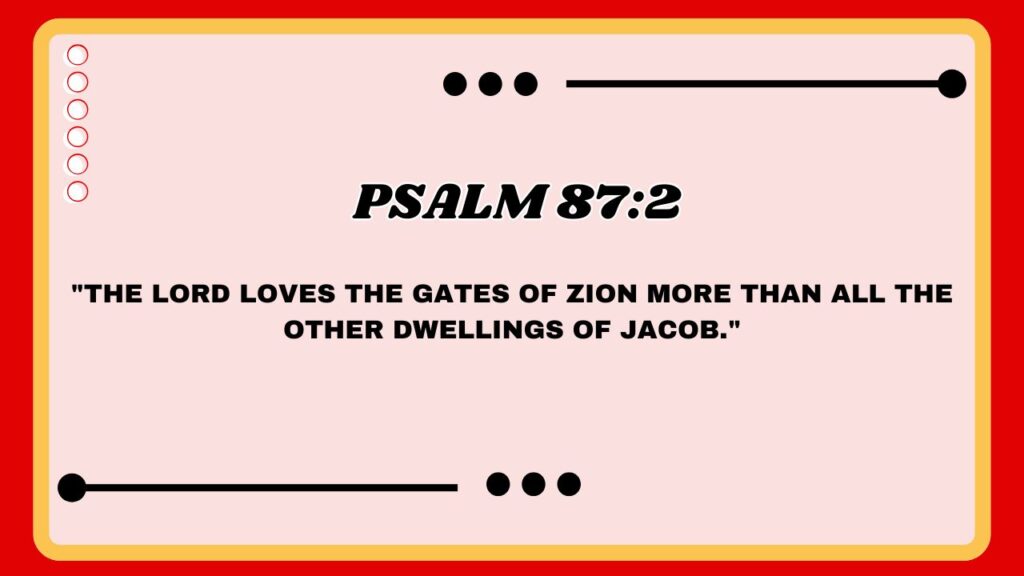  Psalm 87:2