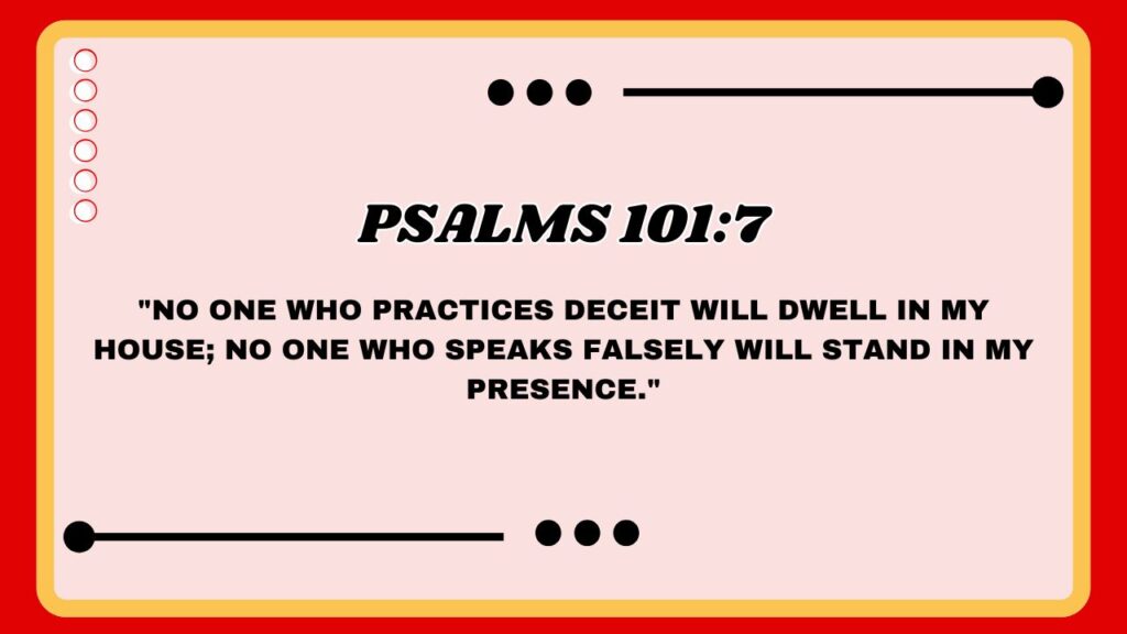 Psalms 101:7