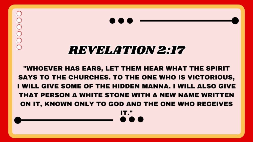 Revelation 2:17