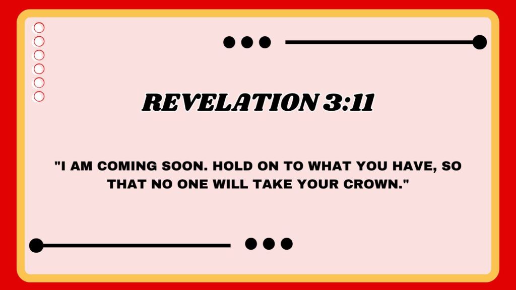 Revelation 3:11